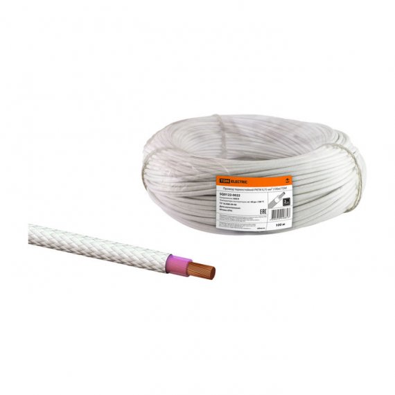 Фотография товара 'Tdm Провод термостойкий РКГМ 0,75 мм SQ0122-0022'