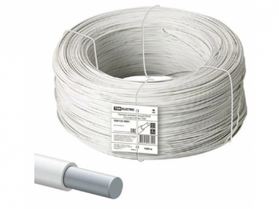 Фотография товара 'Tdm Провод нагревательный ПНСВ 1х1,2 мм SQ0125-0001'