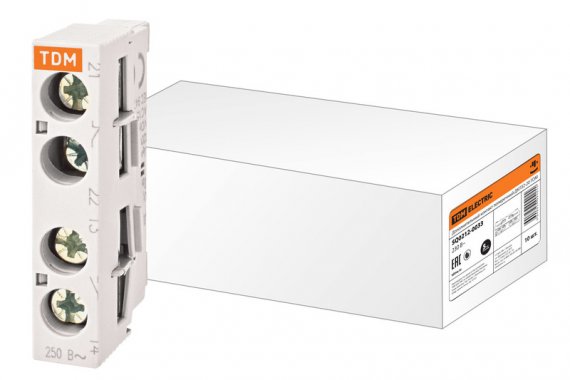 Фотография товара 'Tdm Дополнительный контакт поперечный ДКП32-20 SQ0212-0033'