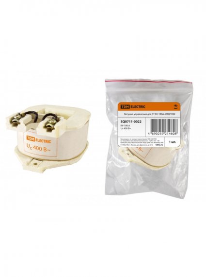 Фотография товара 'Tdm Катушка управления для КТ КУ-100А 230В SQ0711-0021'