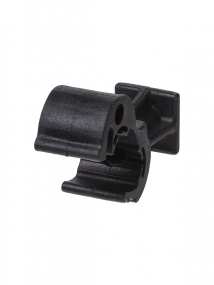 Фотография товара 'Tdm Держатель для горизонтальных и вертикальных поверхностей, полимерный фиксатор с защелкой для прута Ø8-10 мм, высота 25 мм, SQ2402-3230'