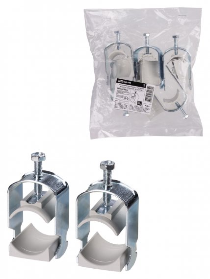 Фотография товара 'Tdm Зажим кабельный для С-профиля, диаметр кабеля 30-38 мм, SQ0804-0044'