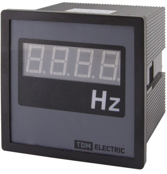 Фотография товара 'Tdm Цифровой частотомер ЦП-Ч72 30-100Гц-0,5-Р SQ1102-0529'