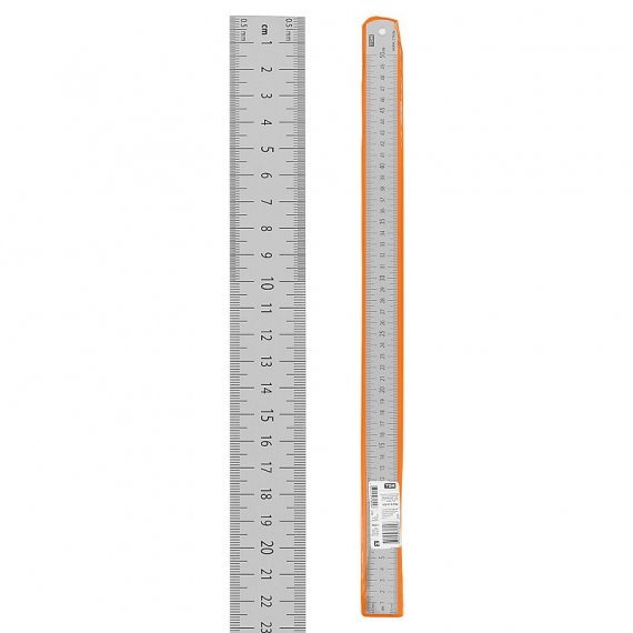 Фотография товара 'Tdm SQ1018-0504 Линейка измерительная металлическая 50 см "Рубин"'