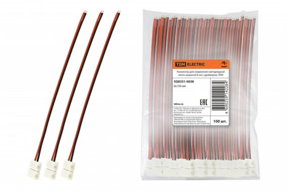 Фотография товара 'Tdm Коннектор для соединения светодиодной ленты SQ0331-0038'