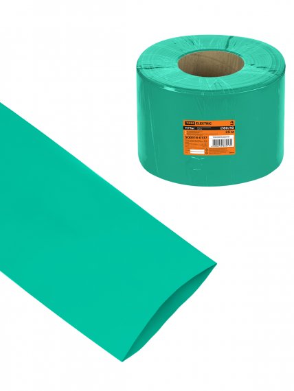 Фотография товара 'Tdm SQ0518-0137 Термоусаживаемая трубка ТУТнг 80/40 зеленая (25 м/ролл)'