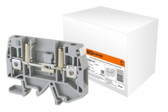 Фотография товара 'Tdm Зажим наборный измерительный ЗНИ 6 мм2 40А 500В SQ0803-0057'