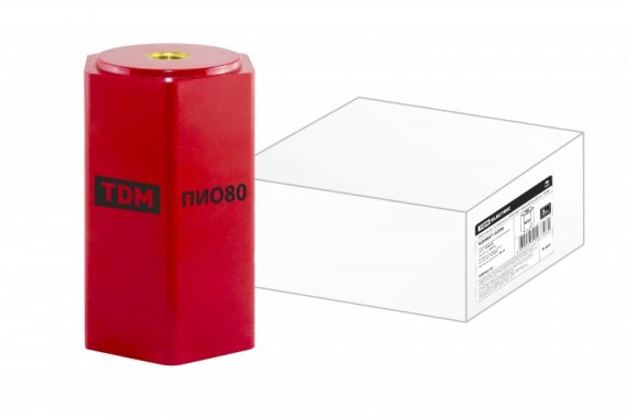 Фотография товара 'Tdm Изолятор опорный ПИО80 H80xW45xМ10 SQ0807-0206'