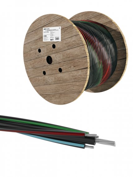 Фотография товара 'Tdm SQ0112-2001 Провод СИП-2 3х16+1х25-0,6/1 ТУ 3553-001-90364697-2015'