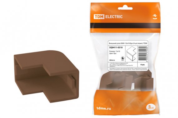 Фотография товара 'Tdm Внешний угол КМН 16х16 SQ0411-0310'