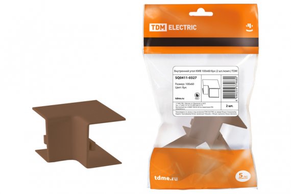Фотография товара 'Tdm Внутренний угол КМВ 100х60 SQ0411-0327'
