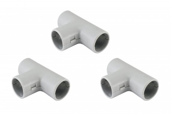 Фотография товара 'Tdm Тройник соединительный для трубы 20 мм SQ0405-1022'