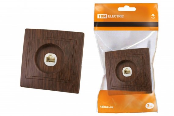 Фотография товара 'Tdm Розетка телефонная RJ11'