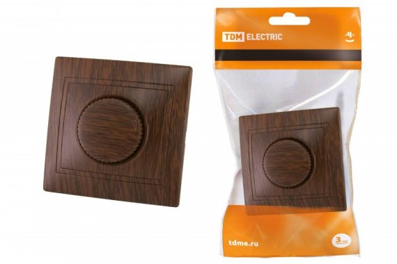 Фотография товара 'Tdm Светорегулятор поворотный RL 600 Вт'