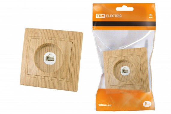 Фотография товара 'Tdm Розетка телефонная RJ11'