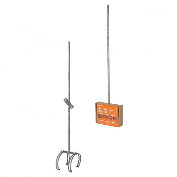 Фотография товара 'Tdm SQ2402-3003 Молниеприемник, комплект для круглого конька №3, длина 2 м'