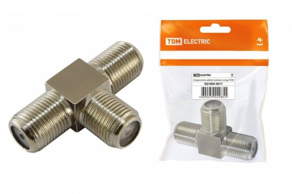 Фотография товара 'Tdm Соединитель кабеля тройник гнезда, SQ1809-0017'