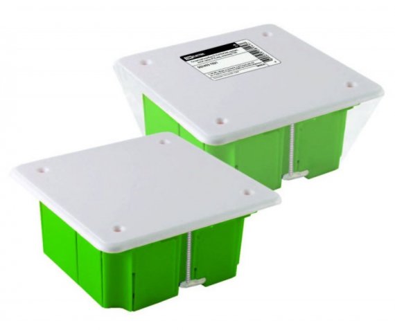 Фотография товара 'Tdm Распаячная коробка СП 92х92х45мм, крышка, металлические лапки, IP20, SQ1403-1021'