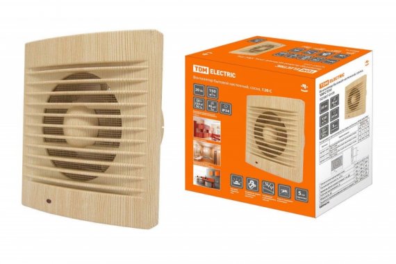 Фотография товара 'Tdm Вентилятор бытовой настенный, 120 С "ЭКО" SQ1807-0103'