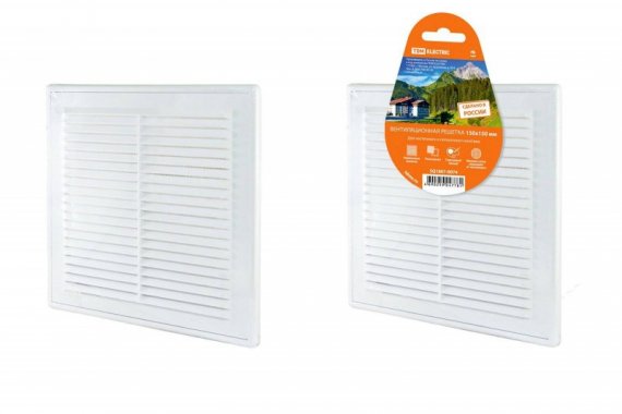 Фотография товара 'Tdm Решетка разъемная с москитной сеткой, 150х150 SQ1807-0074'