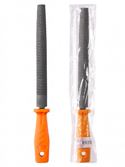 Фотография товара 'Tdm Рашпиль полукруглый длина 200 мм, пластиковая рукоятка "Рубин", SQ1026-0233'