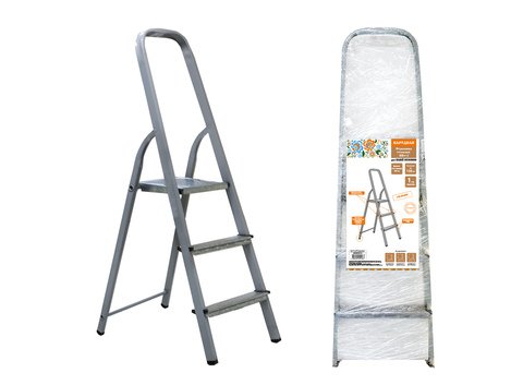 Фотография товара 'Tdm Стремянка стальная ССт-3, 3 ступени с цинковым покрытием, стальной профиль, SQ1028-0110'