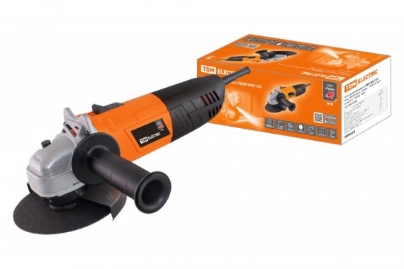 Фотография товара 'Tdm Угловая шлифмашина УШМ 900/125, мощность 900 Вт, диск 125 мм, 11000 об/мин, "Рубин" SQ1080-0105'