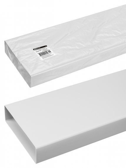 Фотография товара 'Tdm SQ1807-1762 Воздуховод пласт. прямоугольный, 60х204, 0,5 м'