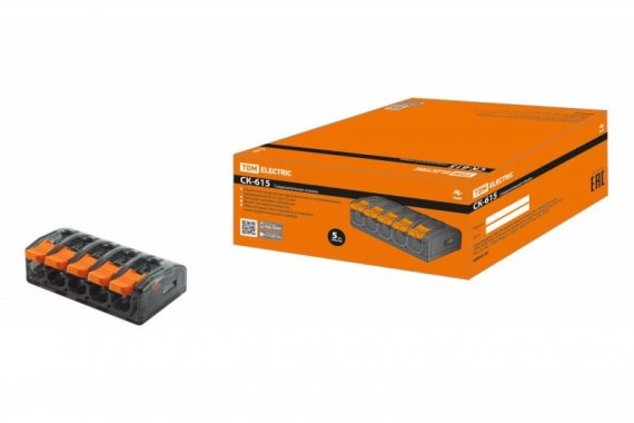 Фотография товара 'Tdm Соединительная клемма СК-615 (2,5мм2) SQ0527-0023'