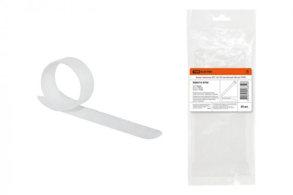 Фотография товара 'Tdm Хомут-липучка ХЛ 12х135 мм SQ0515-0702'