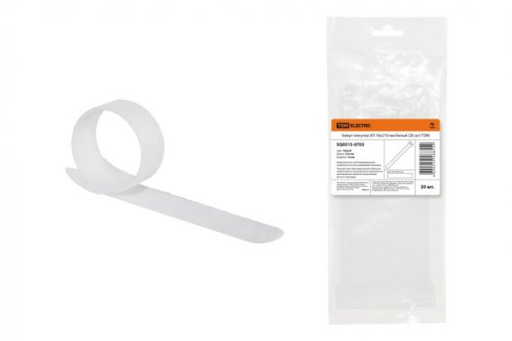 Фотография товара 'Tdm Хомут-липучка ХЛ 16х210 мм SQ0515-0703'