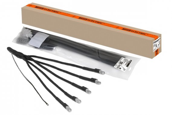 Фотография товара 'Tdm Муфта кабельная термоусаживаемая концевая, внутренней и наружной установки, 70-120 кв.мм, 4ПКВНтпБ1-70/120-Б SQ0556-4007'