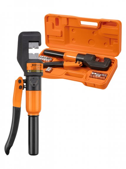 Фотография товара 'Tdm SQ1027-0111 Пресс-клещи гидравлические ПГРк-70, клапан АСД, 9 матриц'