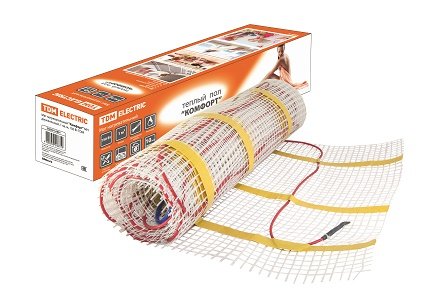 Фотография товара 'Tdm Мат нагревательный "Комфорт" МН двухжильный, 600 Вт SQ2501-0004'