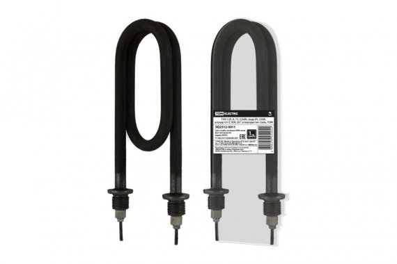 Фотография товара 'Tdm ТЭН-120, А, 13, 5,0кВт, вода (Р), 220В, штуцер G1/2, R30, Ф7, SQ2512-0011'