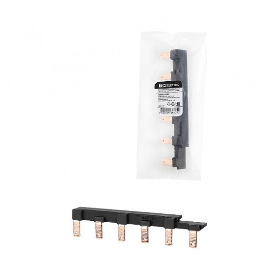 Фотография товара 'Tdm SQ0802-0309 Шина соединительная наборная ШСН 2П 63А 3x2PIN(тип A)'