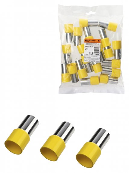 Фотография товара 'Tdm Наконечник-гильза Е150-27 150мм2 с изолированным фланцем, SQ0512-0032'