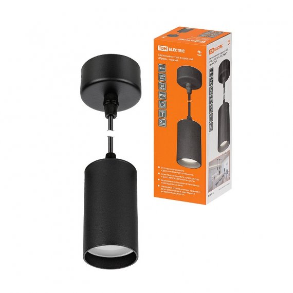 Фотография товара 'Tdm SQ0356-0405 Светильник-спот подвесной 40 Вт, GU10, 230 В, 50 Гц, IP20'