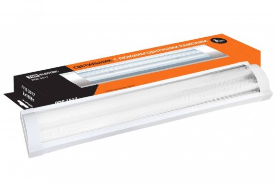 Фотография товара 'Tdm Светильник ЛПБ3017 2х18 Вт 230В Т8/G13 SQ0305-0043'