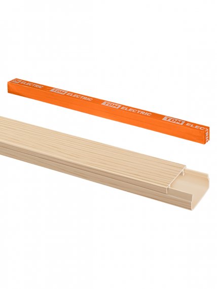 Фотография товара 'Tdm SQ0402-4304 Кабель-канал 20х10 (9 шт по 1 м) "ЭКО" 3D'