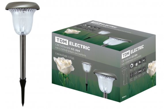 Фотография товара 'Tdm Набор светильников "Камыш" на солнечных батареях, RGB, оргстекло, 1,8х70 cм, SQ0330-0106'