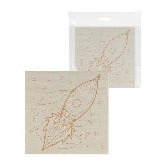 Фотография товара 'Tdm SQ1025-1205 Набор досок для выжигания "Космос", 150х150 мм'