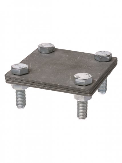 Фотография товара 'Tdm Зажим соединительный 4-х болтовой полоса-полоса 40х4 мм, термодиффузия, SQ2401-0041'