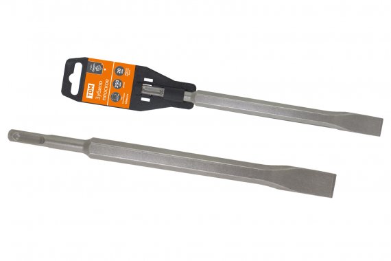 Фотография товара 'Tdm Зубило плоское 20?250 мм, SDS-Plus, пластиковый держатель, SQ1095-0101'