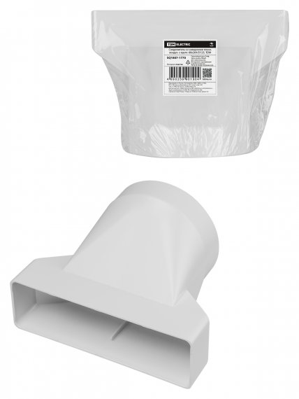 Фотография товара 'Tdm SQ1807-1770 Соединитель со смещением плоск. воздух. с кругл. 60х204/D125'