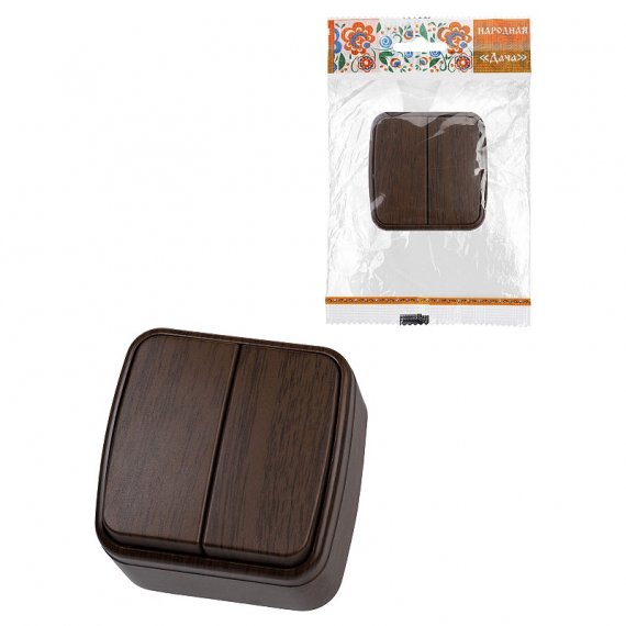 Фотография товара 'Tdm SQ1824-0042 Выключатель 2-кл. открытой установки IP20 10А'