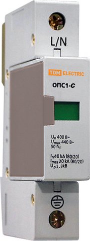 Фотография товара 'Tdm Разрядник ОПС1-C 1Р SQ0201-0005'