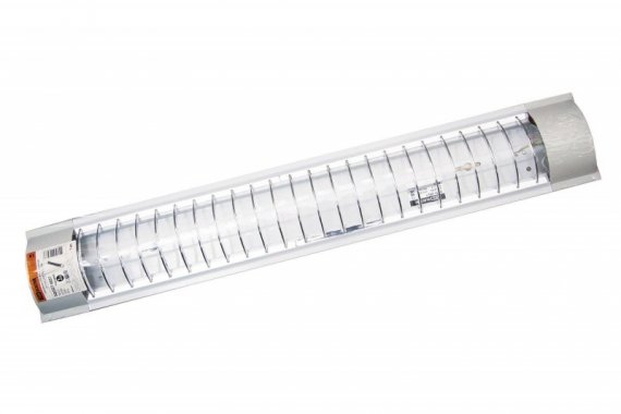 Фотография товара 'Tdm Светильник ЛПО3017 (с решёткой) 2х18 Вт 230В Т8/G13 SQ0327-0037'