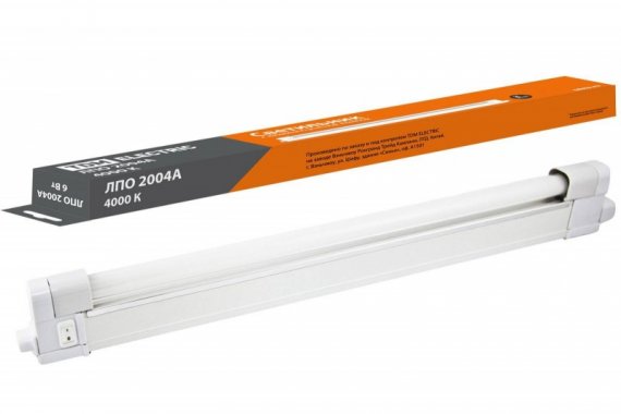 Фотография товара 'Tdm Светильник ЛПО2004А 6 Вт 230В T4/G5 4000К SQ0327-0016'