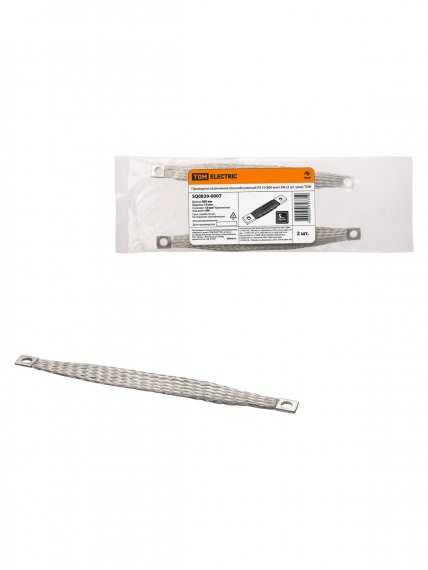 Фотография товара 'Tdm Проводник заземления плоский луженый ПЗ 10-800, SQ0839-0007'